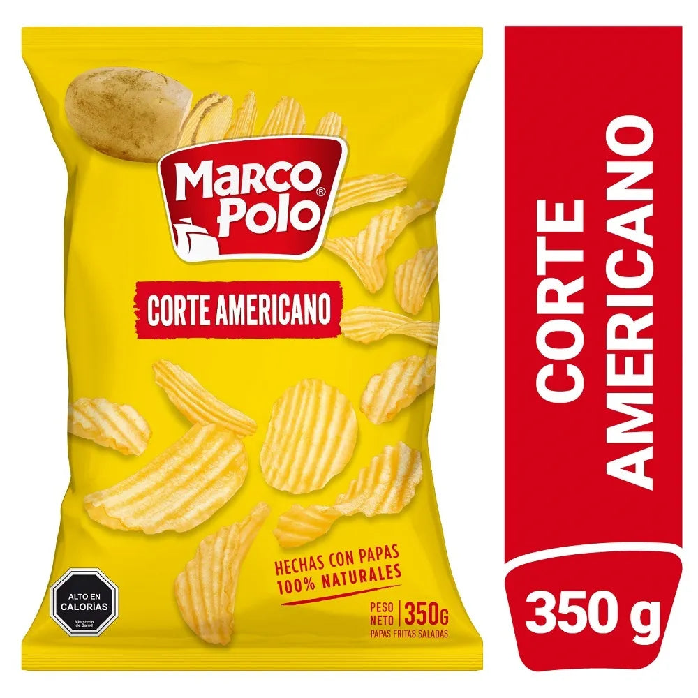 Papas Fritas Variedades 350 grs Marco Polo