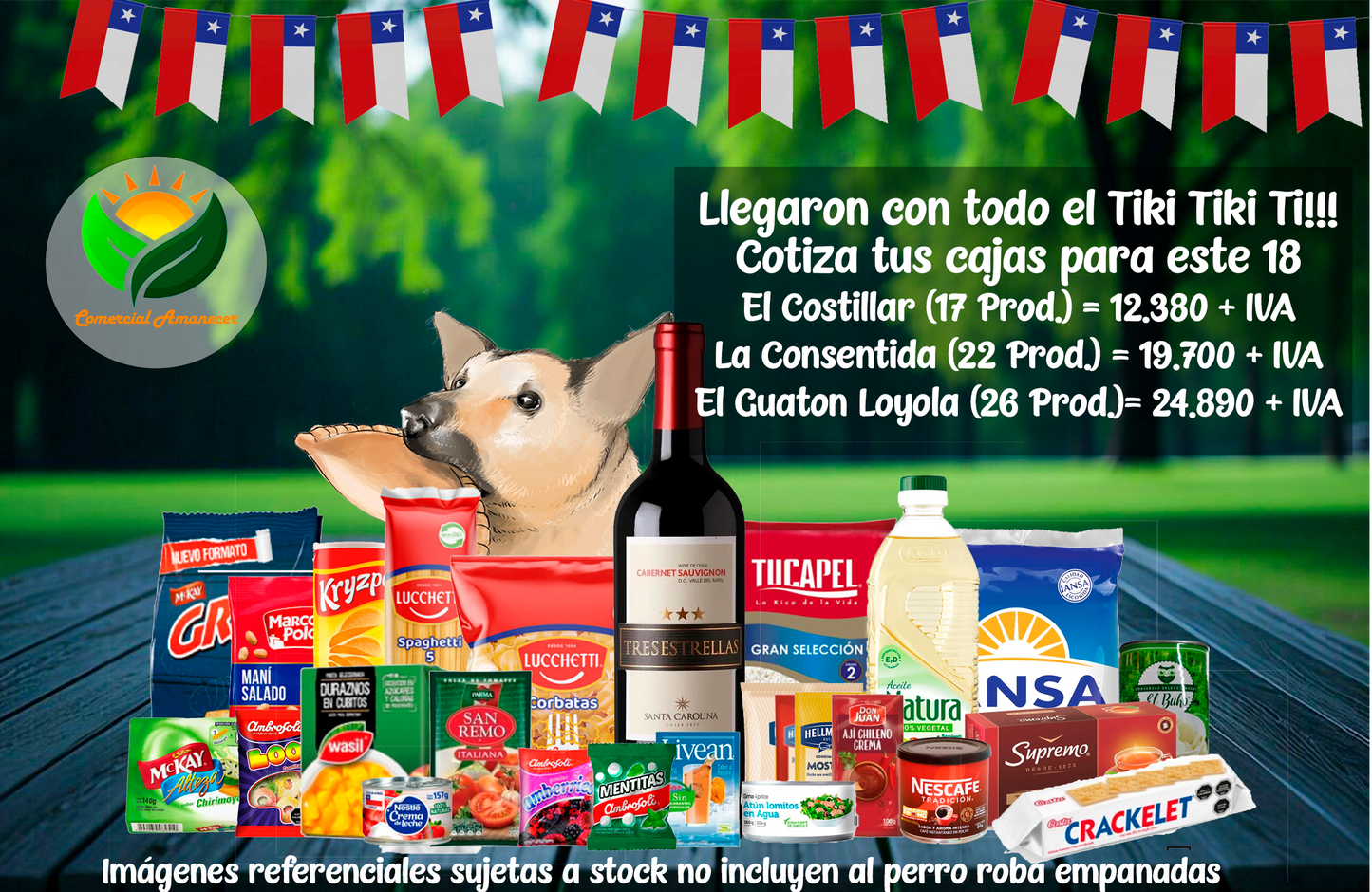 Caja de Mercadería Variedades