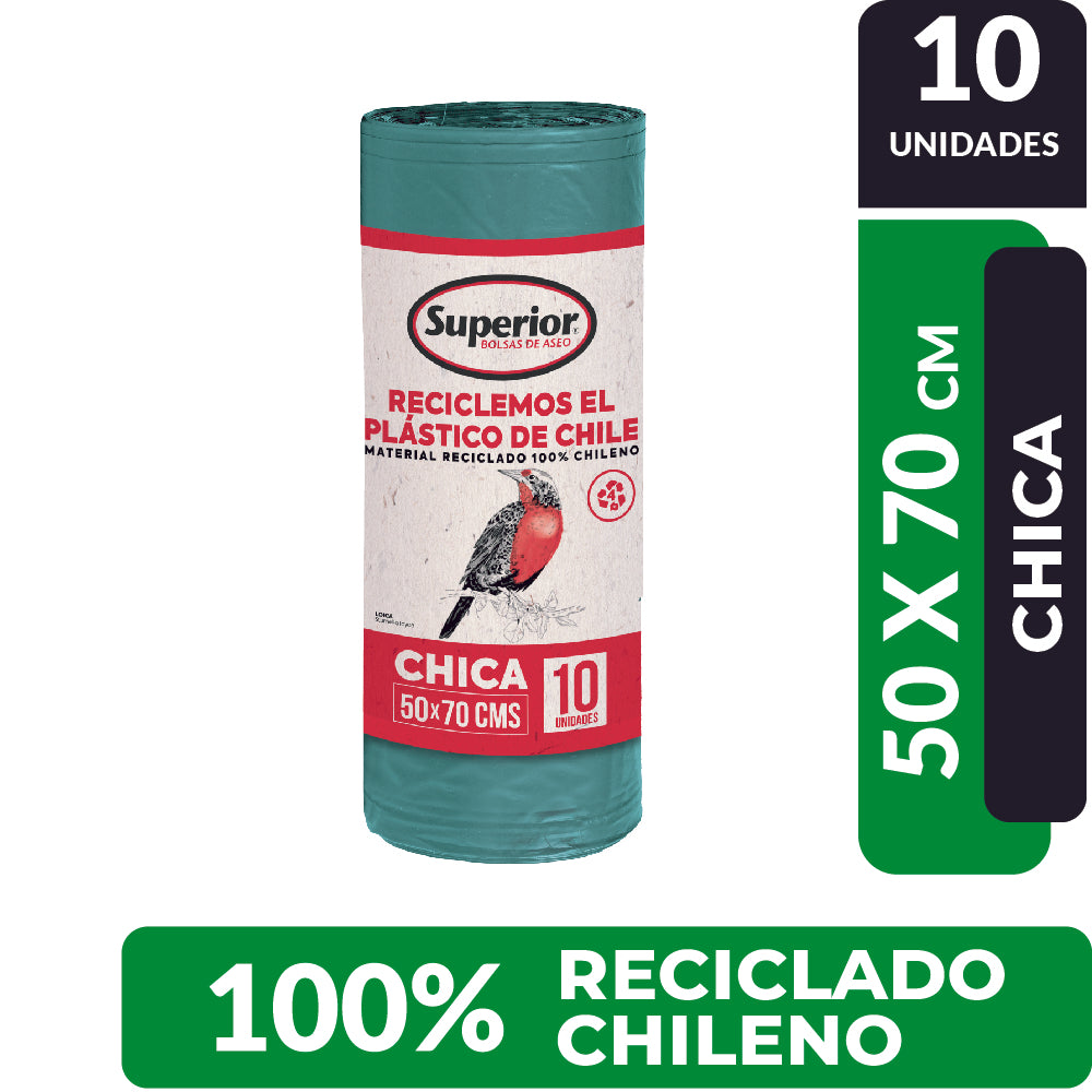 Bolsas de Basura 50 x 70 pack 10 unidades variedades
