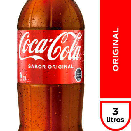 Bebidas 3 Litros Desechables Variedades