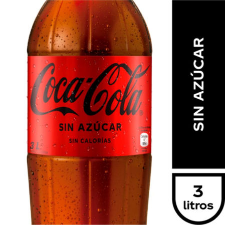 Bebidas S/Azúcar 3 Lts Desechables Variedades