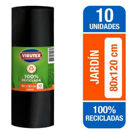 Bolsa Basura 80 x 120 Pack 10 Un Variedades