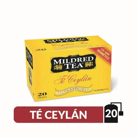 Té Ceylan Mildred Variedades