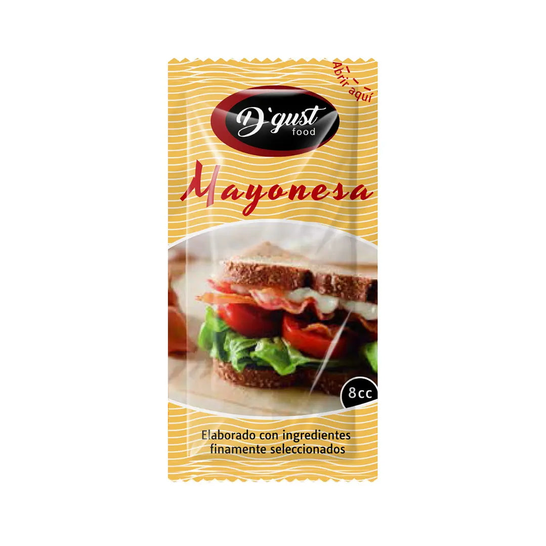 Sachet Mayonesa 8gr 300 Un
