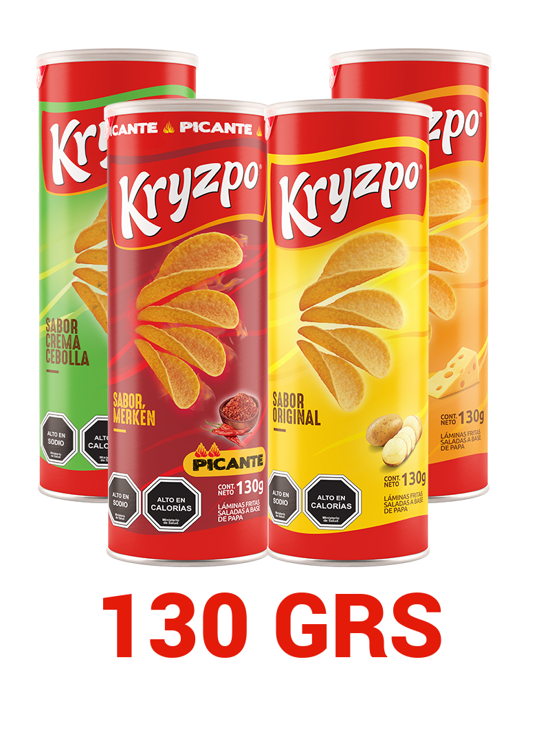 Papas Fritas Variedades 130 Gr Kryzpo