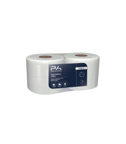 Papel higiénico 500 mts 4 unidades (2000 mts) PA