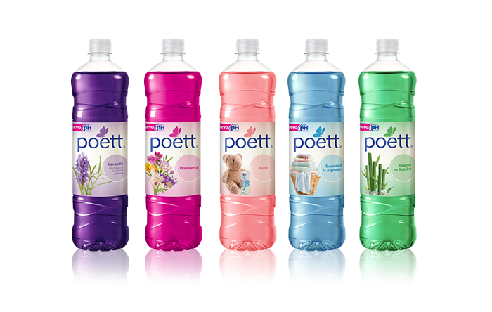 Limpia Piso 900ml Poett