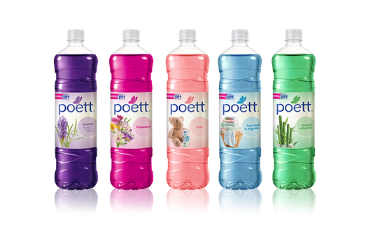 Limpia Piso 900ml Poett