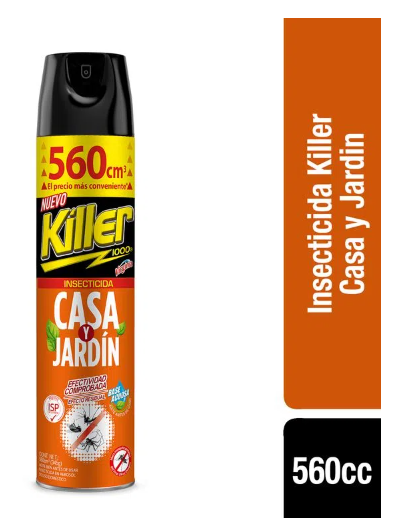 Insecticidas Casa y Jardín 560cc Killer