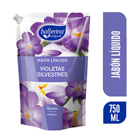 Jabón Ballerina Doypack 750 ml Variedades