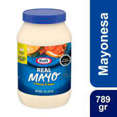 Mayonesa Frasco 789 Gg Kraft