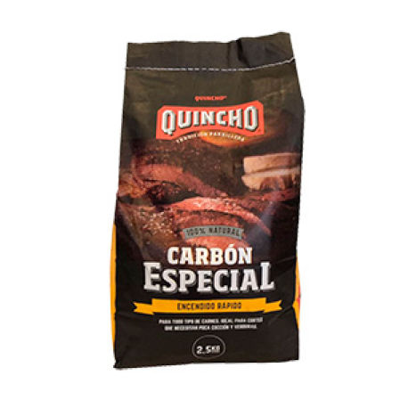 Carbón Vegetal 2.5KG QUINCHO