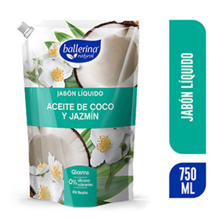 Jabón Ballerina Doypack 750 ml Variedades